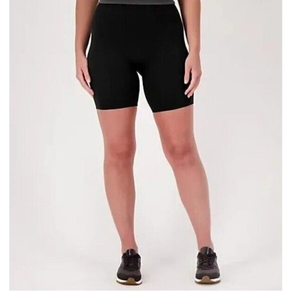 Breezies Seamless Short Black Size 1X - Picture 1 of 1